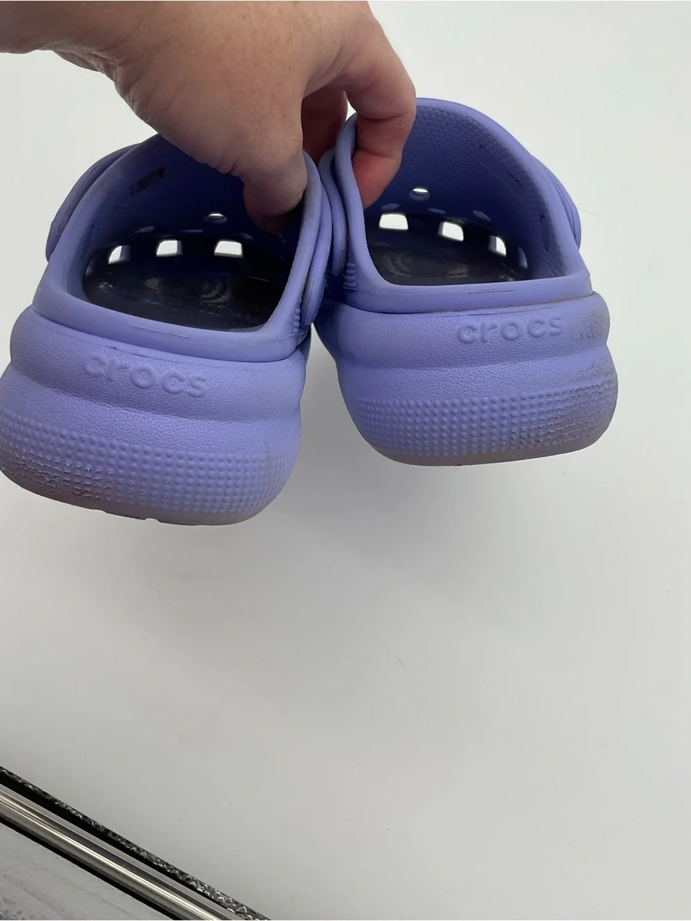 CROCS Youth Platform Clog in Lavender